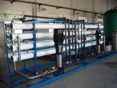 China Purified Ultrafiltration / Ultrapure Water Industrial Reverse Osmosis Unit 1T/H-100T/H for sale