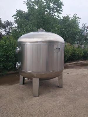 China Manganese Sand Filter Stainless Steel 20t/H-25t/H  For Drinking Water Production for sale