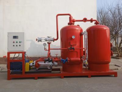 China Carbon Steel PLC Electric Steam Condensate Water Recovery System 100T/H Capacity 360kg-1000kg for sale