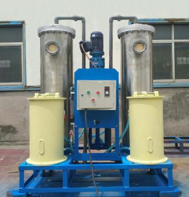 China Stainless Steel 2 Tank Water Softener System Continuous Dual Tank Water Softener for sale