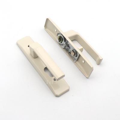 China Modern Heavy Duty 75 Entry Toilet Aluminum Bathroom Door Handle Lock for sale