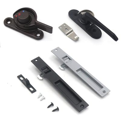 China OEM Modern High Quality Cast Aluminum Accessories Sliding Window Lock Crescent Lock for sale