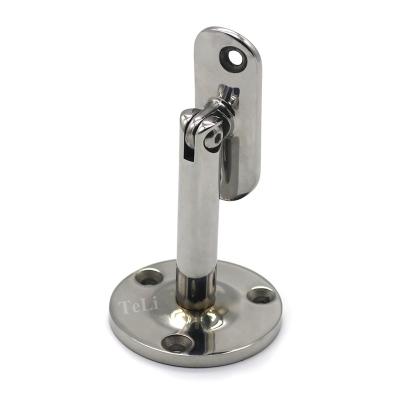 China Modern Round Pipe Shaped Steel Railing Adjustable Bracket for sale