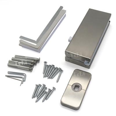 China 90 Degree Setting No Hydraulic 304 Stainless Steel Door Floor Digging Glass Spring for sale