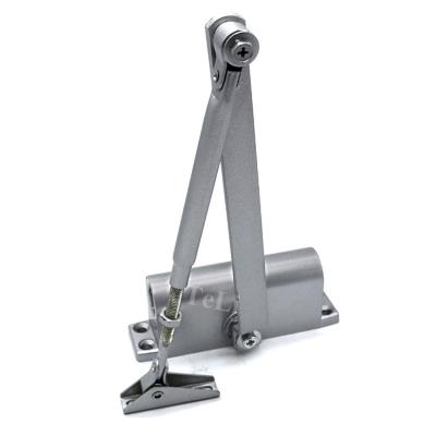 China Modern Heavy Duty Aluminum Alloy Adjustable Automatic Door Closer With Sliding Arm for sale