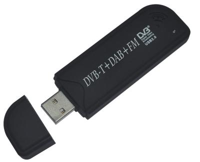 China HD TV USB Digital TV Tuner DVB-T RTL2832U DTS Transceiver FM DAB Stick for sale