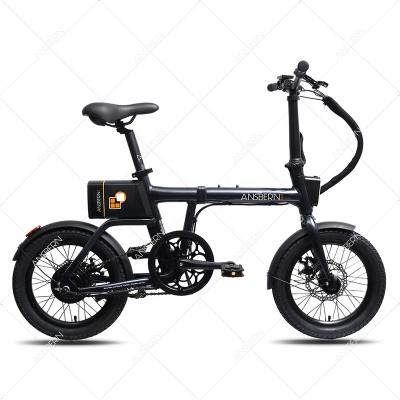 China Aluminum Alloy 20 Inch Aluminum Alloy Full Suspension MTB Mountain Ebike Fashion Folding E-Bike Fatbike Electric Bike for sale