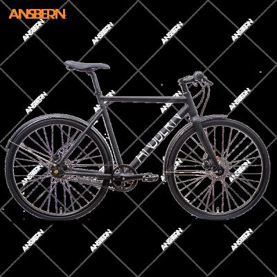 China Ansbern 700C Steel Belt Drive 7 Speed ​​City Star Bike Fashionable Road Bicycle for sale