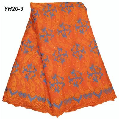 China Factory outlet viable top quality african swiss voile lace handcut lace eyelet for sale