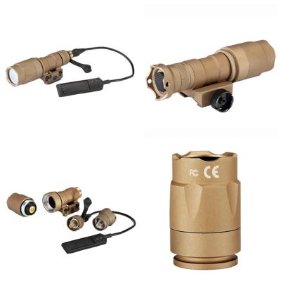 China Camping OEM LED Light Gun Weapon Tactical Flashlight with Pressure Switch Remote Controller for Hunting for sale