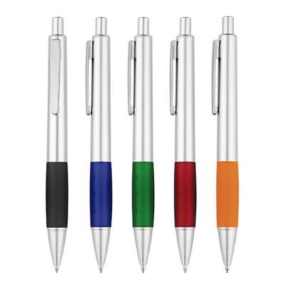 China office & Custom Advertising Engraving Ballpoint Pen Promotional Plastic Belt Logo School Pen Gift for sale