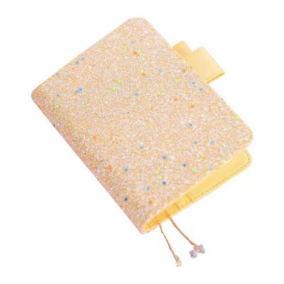 China Central Institute of Statistics creative luminous simple style A6 A5 wind sequins textbook detachable set for sale