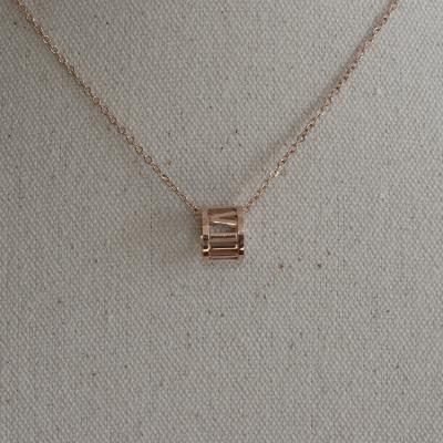 China Fashion Statement Letter Elephant Moon Star Colorful Bead Non Fade Non Fade 18k Gold Stainless Steel Necklace Restrictor Chain For Men for sale