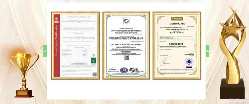 Verified China supplier - Xiamen Finer Packaging Co.,Ltd