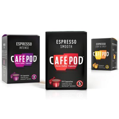 Κίνα Φιλικός καφές συνήθειας Espresso Eco που συσκευάζει το UV επίστρωμα 110gsm - 230gsm προς πώληση