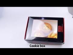 OEM Cake Shop Pastry Biscuit Box Bio-degradable Custom Cookie Paper boxes Boxes