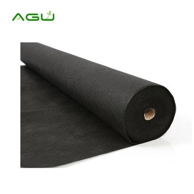 China Black Plastic Anti-bacteria PP Spunbond RPET Non Woven Fabric Rolls High Quality for sale