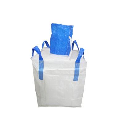 China 1000kg 1500kg Recyclable Waterproof Laminated Big Size FIBC PP Bulk Jumbo Bags for sale