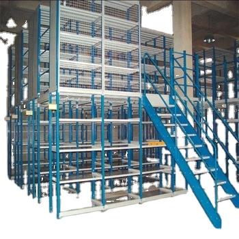 China 2021 Customized Warehouse Storage Rack Supported Steel Mezzanine Floor Save Your Cost 300 To 500kg Per Square Meter for sale