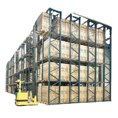 China Suitable for outdoor Christmas promotion industrial storage high quality adjustable drive in pallet rack for sale