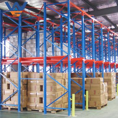 China Heavy Duty Corrosion Protection China Factory Supply Drive In Warehouse Storage Rack Metal Shelving for sale