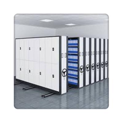 China (Size) Adjustable Intelligent Mobile Shelving System Compactor Cabinet / High Density Shelving for sale