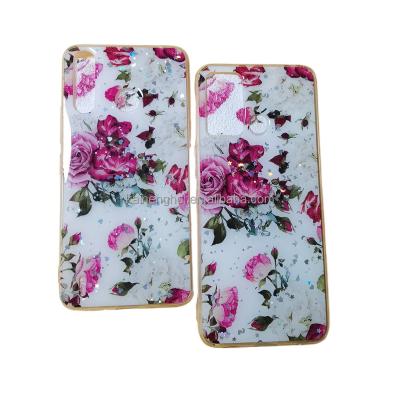 China 2022 Fashion Shockproof High Quality Clear Glitter Protective Back Cover For Itel Samsung A03CORE A53 A33 A73 5g for sale