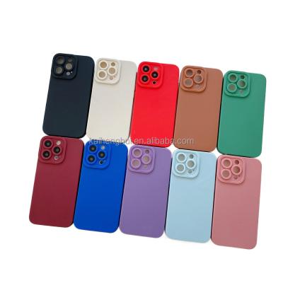 China 2022 1.5mm Matte Silicone Square Shockproof Camera Lens Protect Shockproof Case For Itel S17/VISION 3/P38 A33 PLUS A57 A58 P17 for sale