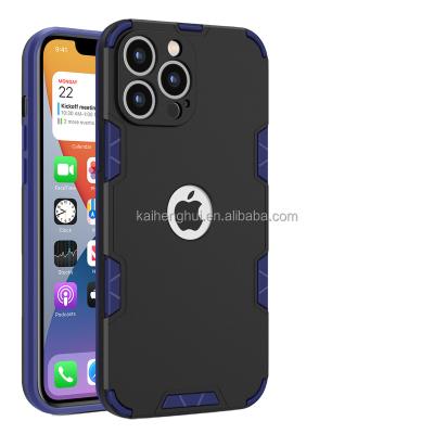 China New Style Fashion Anti-drop 2in1 PC+TPU Camera Lens Protector Shockproof Mobile Phone Case For IQOO NEO/S1/Z5/Y7S/Z1X/V17-NEO for sale