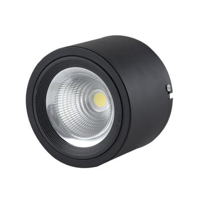 China Modern new design supermarket lighting surface mounted ceiling 7W 10W 12W 18W round cylinder led downlight spotlight for sale