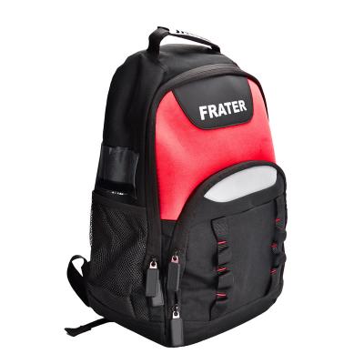 China Applicable to Frater Wholesale Multifunctional Electrician's Business Tool Bag Electrician Tool Universal Backpack Wear-resistant Heavy Duty Tool Kit Bag for sale