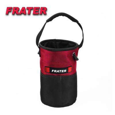 China Professional Red Frater Storage Folding Tool Pack Bucket Bag Bucket Bag Large Capacity 5 Inch Sack Utility Tool Bag For Tools for sale