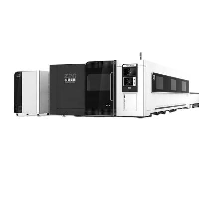 China New ZPG Machine 1060-1080 Nm Laser Wavelength Automated Loading Small Laser Optical Fiber Cutting Machine For Sheet for sale