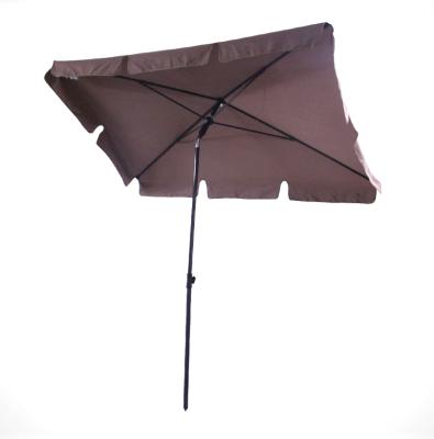 China Outdoor Furniture 2.05*1.15m Large Outdoor Square Umbrella Garden Patio Umbrella for sale