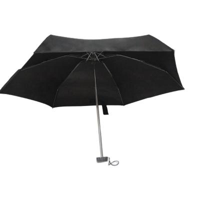 China Mini 5 Fold Umbrella Minimalist Pocket Umbrella for sale