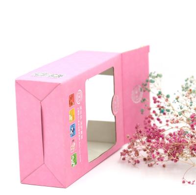 China Recyclable Custom Logo Medicine Gift Box Cosmetics Window Packaging Box Corrugated Consumer Electronics Box for sale