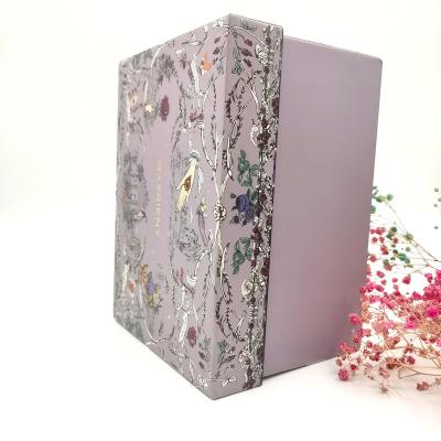 China Factory Box Recyclable Custom High End World Logo Cover Box Cosmetic Set Gift Box for sale