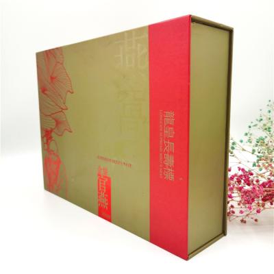 China Recyclable Factory Custom Design Luxury Magnetic Logo Box Book Shape Gift Box Packaging Gift Paper Box for sale