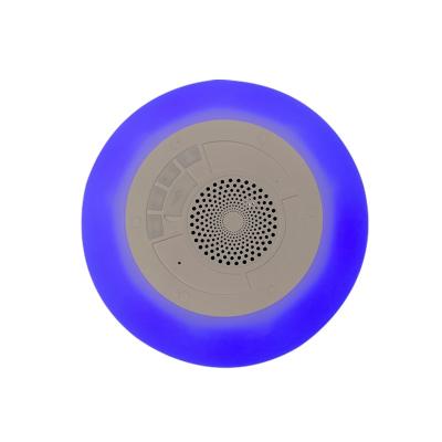 China 2022 Hot Sale Wireless Stereo Water Floating Waterproof Suction cup Speaker for Swimming Pool for sale