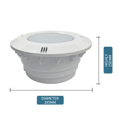 China 2021 New High Quality Remote Control Under Water Ip68 Waterproof Recessed Swimming Pool Light for sale