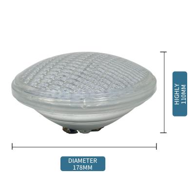 China Amazon Hotsale IP68 Waterproof Thick Glass 18W 24W 36W Led Underwater Swimming Pool Light For Outdoor Pool for sale