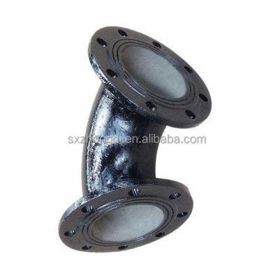 China Ductile Cast Iron Double Flange / Elbow Equal Bend for sale