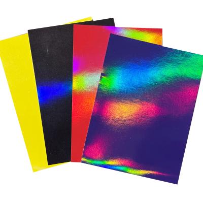 China Recyclable Metallized Holographic Paper Sheets / Roll Customized Environment Friendly for sale