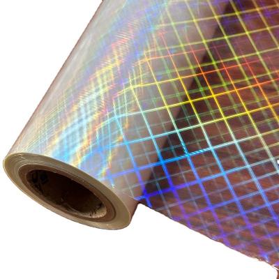 China Transparent Holographic Plastic Film Moisture Proof For Gift / Craft Packaging for sale