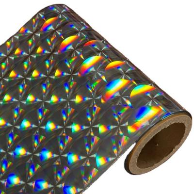 China Fashion 3D Lens Bopp Lamination Film Roll , Holographic BOPP Film for sale