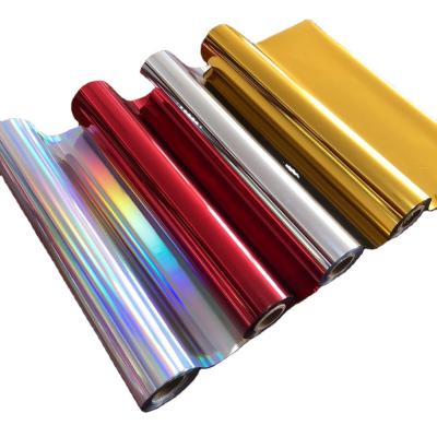 China PET Cold Stamping Foil  12 micron Holographic Toner Foil for Paper for sale