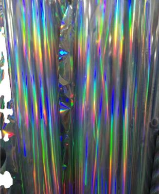 China Standard Flexo Rainbow Silver Holographic Foil , Cold Foil Stamping For Packaging for sale