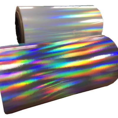 China Clear Holographic PET Hologram Thermal Lamination Film For Printing for sale