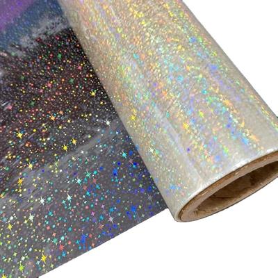 China 23 Micron Holographic Thermal Lamination Film Roll For Industrial Gift Wrapping for sale