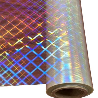 China Multiple Extrusion Transparent Holographic Film For Soft Holographic Packing for sale